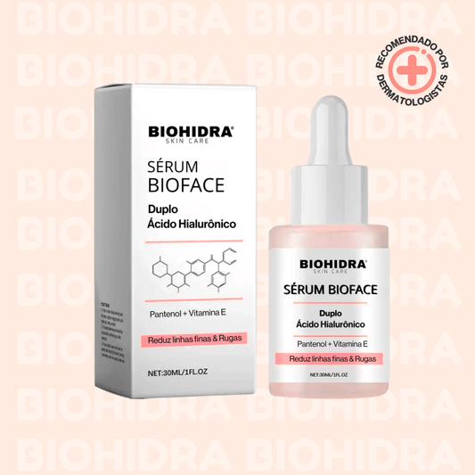 Sérum Facial Duplo Ácido Hialurônico Bioface 30ml